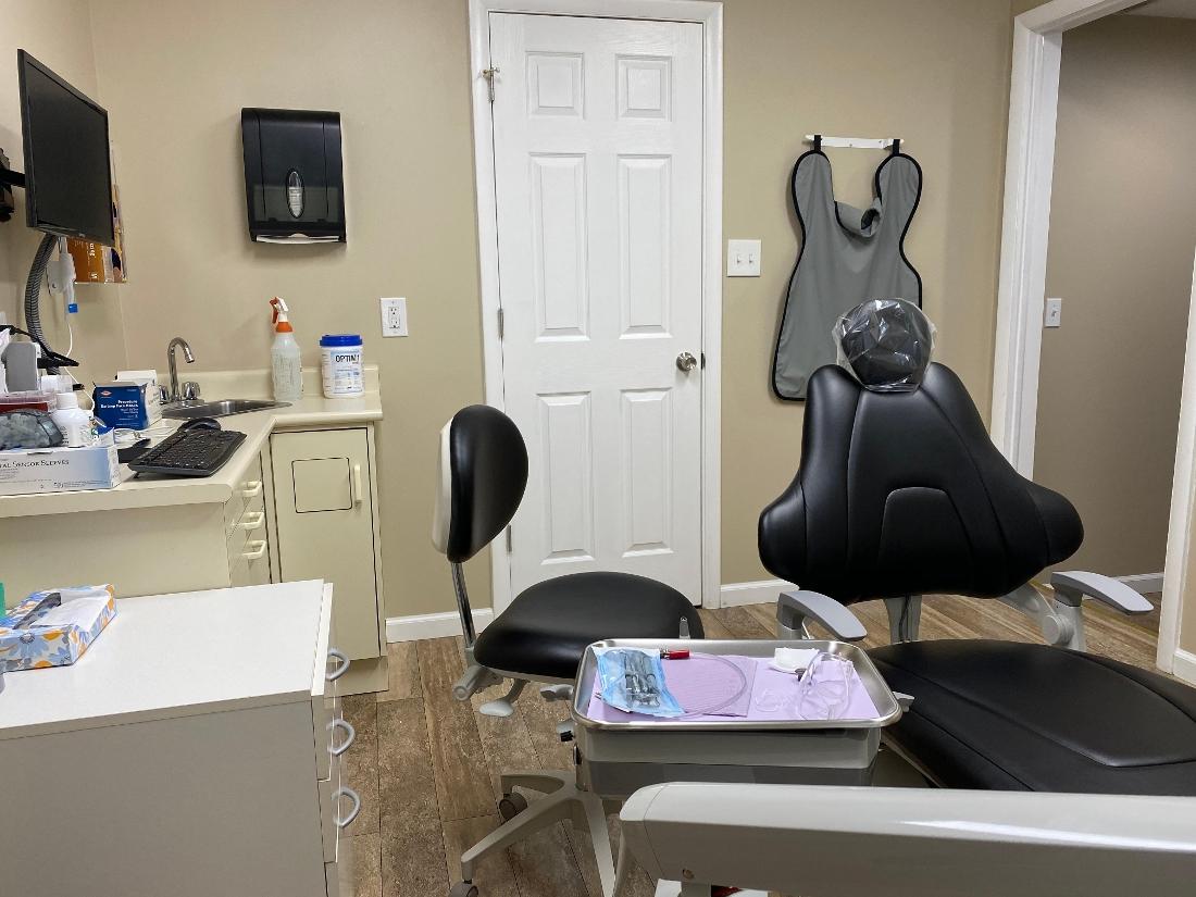 dental exam room | dental offices in allentown pa